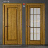Wooden doors of Academy Piemonte part 1