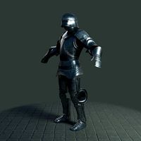 Medieval armor set 002