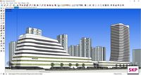 Sketchup shopping mall L2