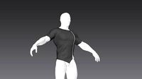 Clothes for Marvelous Designer T-Shirt04