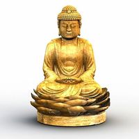 Meditating Buddha Statue