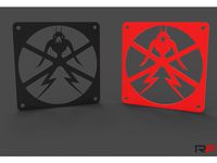 district 9  120mm fan cover