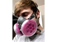 3M P100 respirator filter protector
