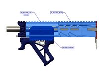 Mega Caliburn Tacticool Handguard