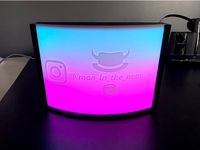 Lithophane light box