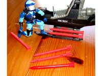 1980's RAH GI Joe Cobra Fang Missiles