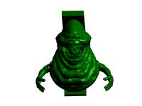 Ghostbusters Slimer Shelf Bracket (No Supports & Nuclear Tape Mount)