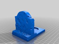 Skull Gravestone Tealight Candle Holder