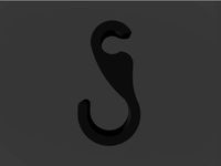 Wardrobe Hanger Hook 20mm