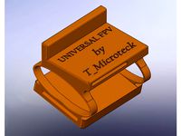 Universal GoPro Mount FPV 5"-6"-7"