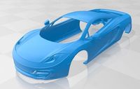 Mclaren MP4 Printable Body Car | 3D