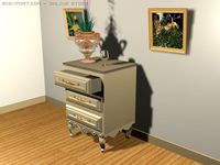 Commode room 3D Model