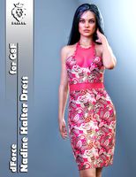 JMR dForce Nadine Halter Dress for G8F