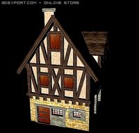 Medieval House 3D Model