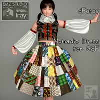 dForce Nomadic Dress for G8F