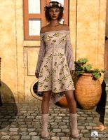 VERSUS - Flower Child dForce outfit for G8F