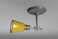 Directional Celing Lamp 3D Model