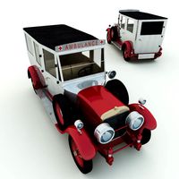1926 Cunningham Ambulance for Poser