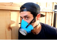 Contoured Face Mask with Filter (COVID-19) by gnarchar
