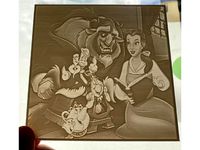 Cartoon & Princess Lithophane Panels by ZiZeRoN