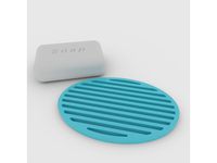 MINIMALIST soap holder pad drip tray beer mat by soapopera