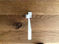 Cloth hanger for kitchen handle by sgschwandl