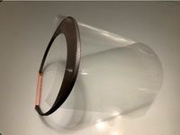 Medical Face Shield - w/ Extended Forehead Pad for Better Ergonomics - 32 Minute Print Time! by MikeLauderdale