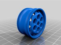 LEGO Truck Rim by Fingerprinter