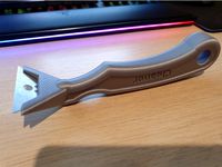 Ergonomic Razor Scraper - Very Strong! by CreatorRyan