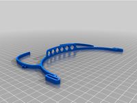 Face Shield Frame V1 - Extra model for forehead support by 3D_MIB