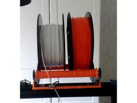Artillery Sidewinder X1 - Double spool holder by Jean-Philippe95
