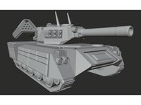 Battletech Von Luckner heavy tank by Nth_Level_Design