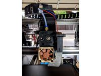 E3D V6 hotend with BLTouch for Linear guide and 2020 Extrusion by Chromatophore