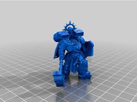 Posterboy Legion Smashy Captain War Hammer by meep277