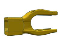 Crossbow stock attachment by UncleChub