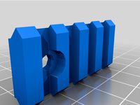 AR15 Buffer to Picatinny Rail Adapter by guyer666
