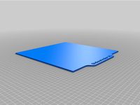 Artillery Sidewinder X1 custom build plate by 3dprintbeginnercom