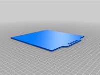 Artillery Genius custom build plate by 3dprintbeginnercom