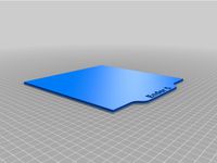 Creality Ender 5 custom build plate by 3dprintbeginnercom