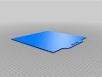 Creality CR-10S custom build plate by 3dprintbeginnercom