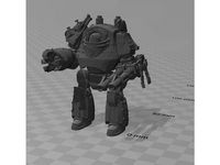 Raven Guard Contemptor Dreadnought 'Head Hunter'  by Hyfryd