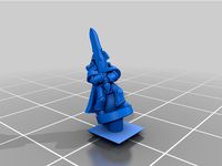 Galactic Crusaders - Boarding Armour Command - 6-8mm by MoonJam