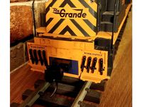 Aristo-Craft GE U25B Kadee coupler adapter by manimal