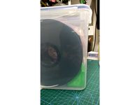 Silica gel container at filament box corner by aleung