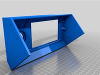 Duet WiFi Panel Due 5 Inch LCD Enclosure by F2D-SolidInk