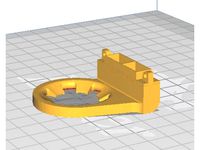 Ender 3 + Micro Swiss Hot End Cooling Ring by Lassidor