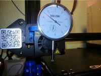 Dial gauge adapter for Ender 3 by josemdimec