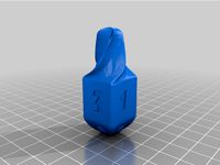 Dice: D4 - Magic Missile by Busterific