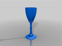 Ornate Wine Glass by JoTheBob