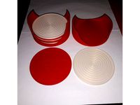 customizable coaster with holder by bn3dee